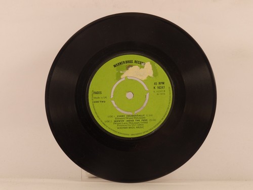 Faces Cindy Incidentally / Skewiff (119) 2 Spur 7" einzeln auch Normalpapier Sleeve