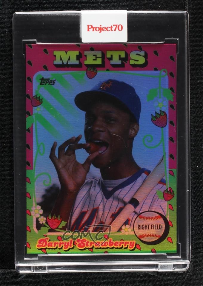 Darryl Strawberry Project70 カード Topps Project70® Card 647 - Darryl Strawberry by Toy Tokyo