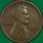 1915-D Lincoln Wheat Cent Very Fine VF Coin #40162