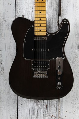 Fender 2018 Modern Player Telecaster Plus Electric Guitar Charcoal Transparent
