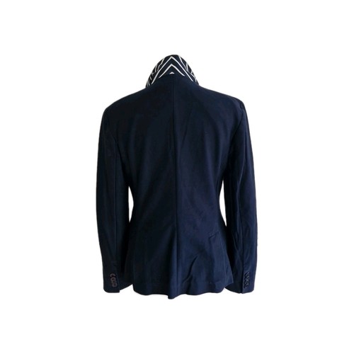 Polo Ralph Lauren Zweireiher Baumwolle Marine Blazer Damen Gr. UK 14, US 10. - Bild 7 von 17