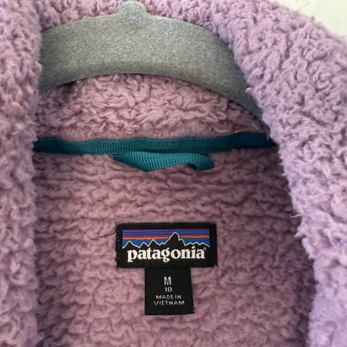 Gilet Patagonia Los Gatos bambina taglia M 10 morbido pile con zip - Foto 9 di 11