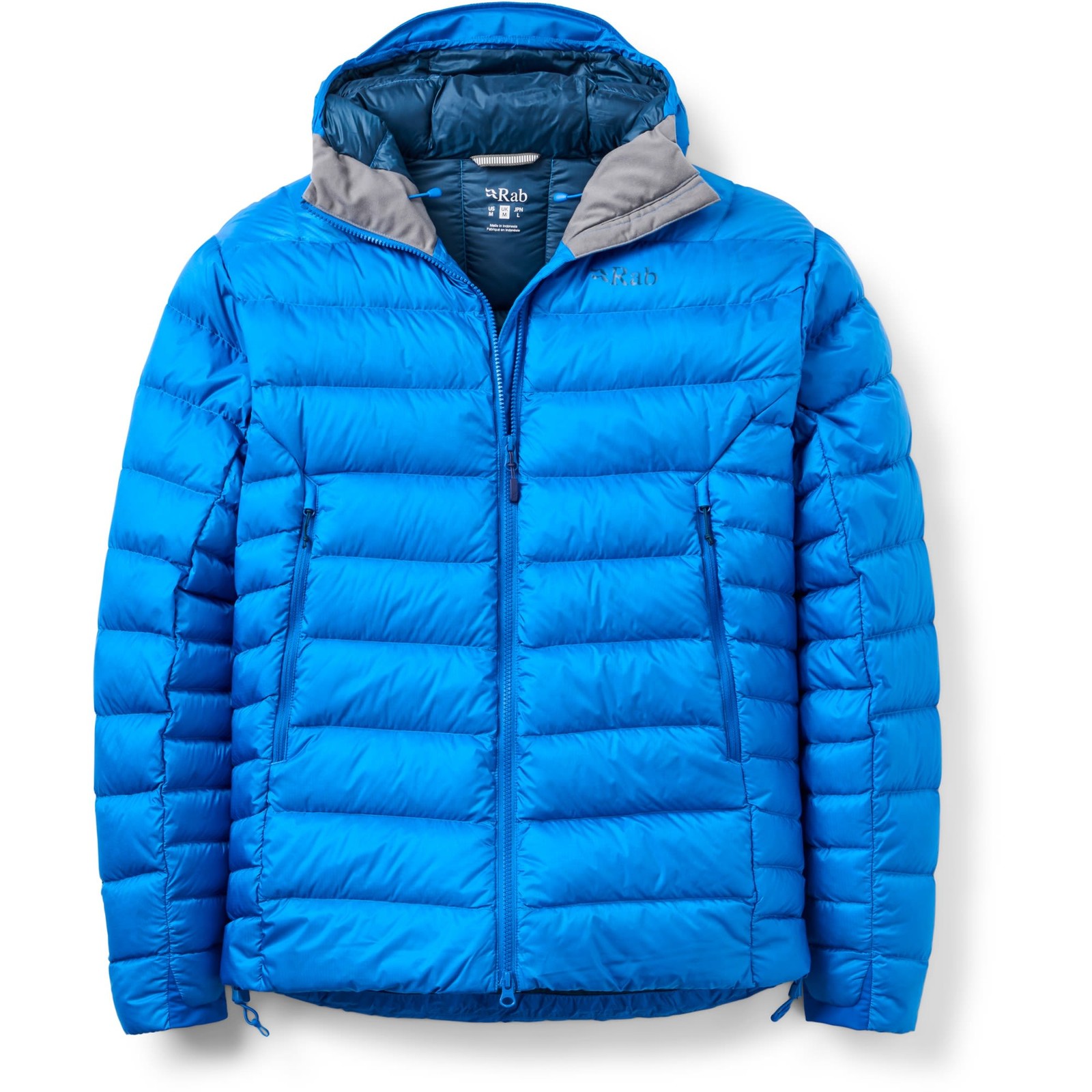 Rab Electron Pro Hoody Men's Winter Jacket, Maya Blue, Mediu