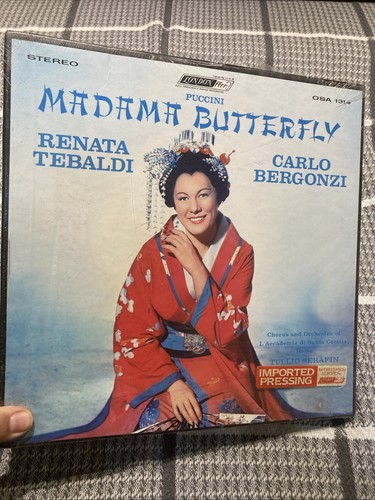 Madama Butterfly Puccini Tebaldi Bergonzi Vinyl OSA 1314 NEW SEALED