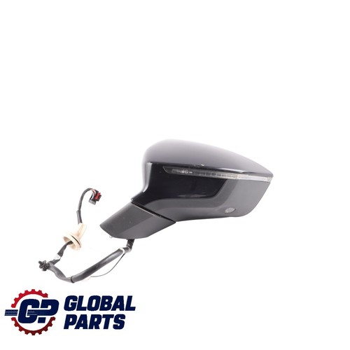 Seat Ateca KH7 Wing Power Fold wing Mirror Right Crystal Black Metallic - F9X - Picture 5 of 11