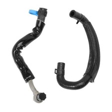11537565432 2Pcs Turbocharger Water Cooling Coolant Feed Hose Pipe for