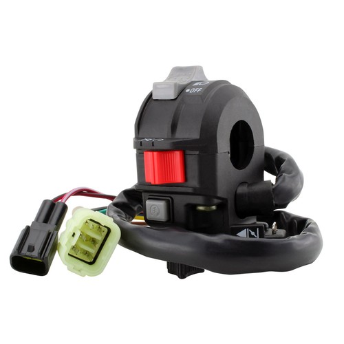 Manillar Interruptor para Yamaha Grande Oso Bruin Grizzly Kodiak Raptor 350 400 - Picture 2 of 9