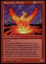 [1x] Bogardan Phoenix Near Mint, English Visions MTG Magic