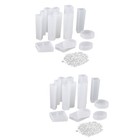  2 PCS Epoxidharz Formen Silikon Schmuck Silikonformen DIY -Silikonformen