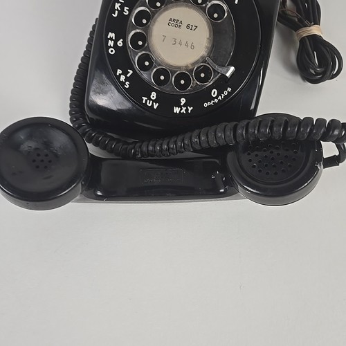Vintage Klingelanlage Western Electric 500 Drehtelefon - ungetestet - Bild 3 von 5