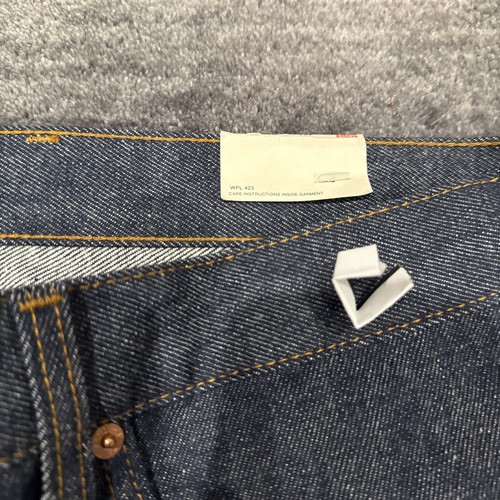 Jeans originales vintage 1984 Deadstock Levi’s 501 Shrink To Fit 44x32 nuevos con etiquetas - Imagen 9 de 12