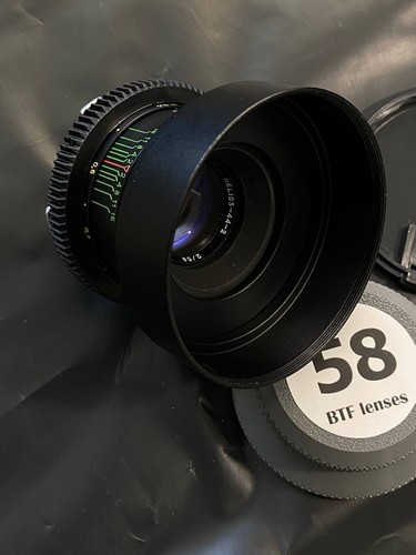 Lente de cine HELIOS 44-2 2/58 mm ARRI PL montura — bokeh y destello púrpura anamórfico - Imagen 9 de 11