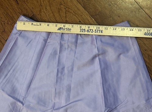 Ann Taylor 100% Long Formal Silk Lined Skirt Size 4 Lavender Pinkish GUC - Picture 3 of 12