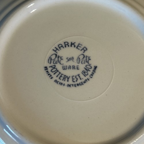 5er Set Harkerware korinthische Müsli-/Suppenschüsseln dunkel türkis grün 8,25" - Bild 5 von 6
