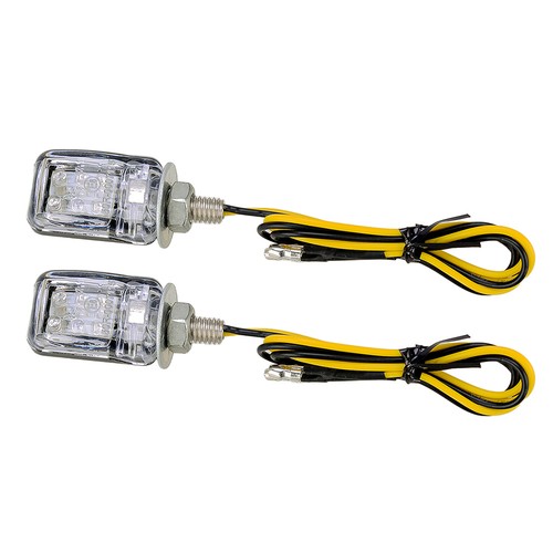 Indicator Motorcycle Turn Signals Handlebar Light ABS Plastic LED Light 2PCS * - Picture 2 of 8