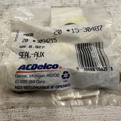 Lot Of 20 New Engine Oil Cooler Hose Seal ACDelco GM Original Equipment 15-30487 - Picture 1 of 3