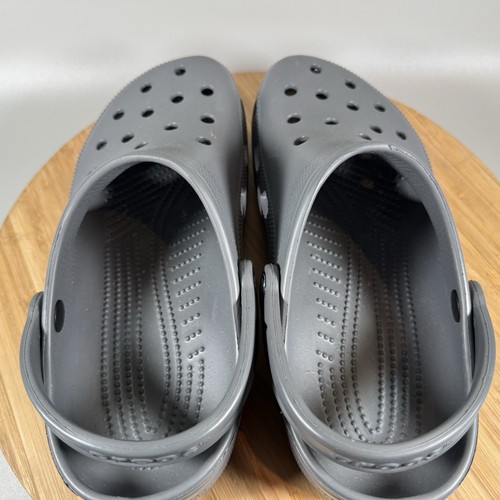 Crocs Women's Classic Clog Grey Size M7 W9 - Picture 5 of 7