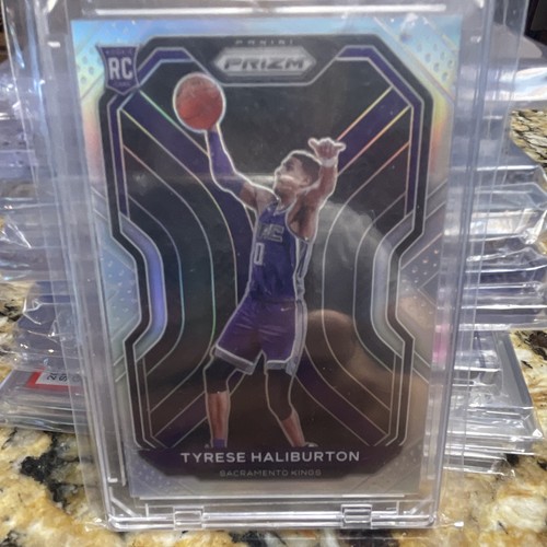 Tyrese Haliburton [Silver Prizm] #262 2020 Panini Prizm card