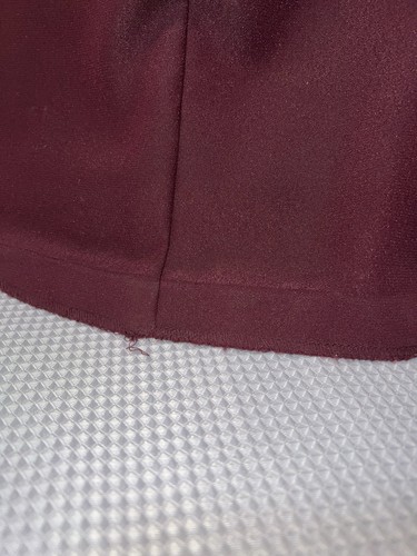Vintage Fashion 1001 Nights Maxi Dress Size 11/12 Color Dark Red Burgundy V59 - Picture 7 of 13