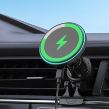 for MagSafe Car Mount Charger, 15W Magnetic Wireless Car Charger for iPhone 1...