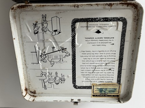 Vintage James Bond Lunchbox And Thermos 1966 Nice - Picture 9 of 18