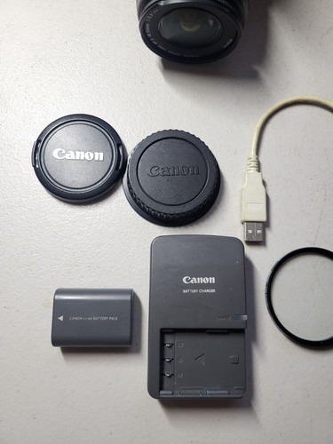 Canon EOS Digital Rebel XT 8.0MP DSLR Camera 18-55mm II Lens Memory Card BUNDLE - Picture 2 of 11