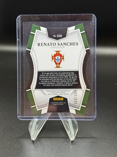 2016-17 Panini Select Mezzanine Blue Prizm /249 Renato Sanches #108 Rookie RC - Bild 2 von 2