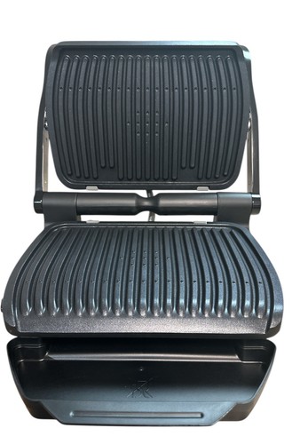 Tefal OptiGrill GC7058 Kontaktgrill 2000W 6 Programme Garstufenanzeige Schwarz - Bild 3 von 3