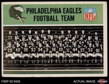 1965 Philadelphia #127 Eagles Team 1.5 - FAIR