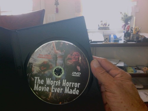 THE WORST HORROR MOVIE EVER MADE (2005) DVD ULTRA RARE COVER LOW PRINT OOP - Picture 2 of 3