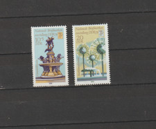 DDR-Set completo-Bauwerke-Brunnen in Dresda-1979-Nat.-Briefmesse-nuovo di zecca-OTTIMO
