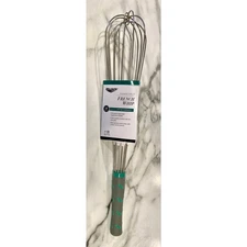 Vollrath Essentials 18" Stainless Steel French Whisk Ergonomic Handle - Set of 3