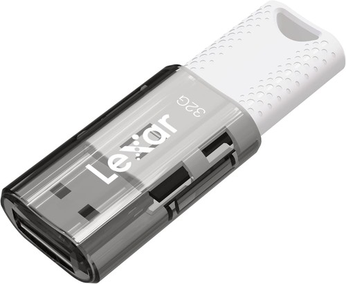Lexar 32GB Jump Drive S60 White USB Memory Stick Flash Drive, UK Seller - Picture 3 of 4