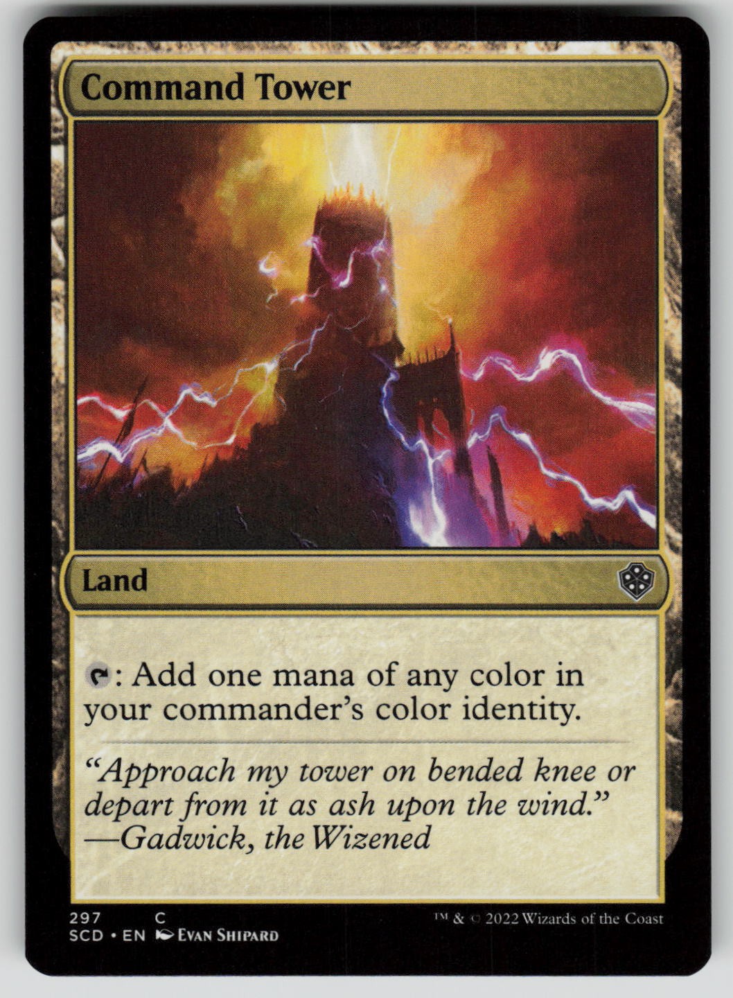 Command Tower Normal C Starter Commander Decks 297 NM