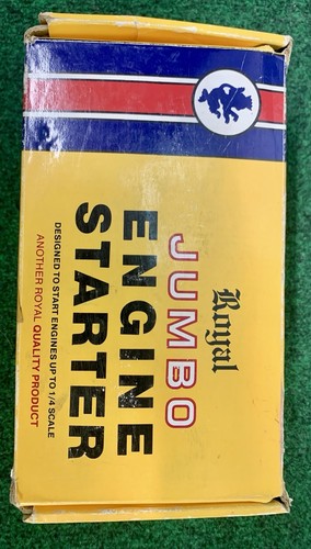 Royal Jumbo Heavy Duty Vintage RC Flugzeug Motor Starter DC 12V getestet/funktioniert - Bild 11 von 11