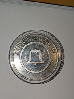 Telefono a campana 1 oz 999 FINE argento tondo 479