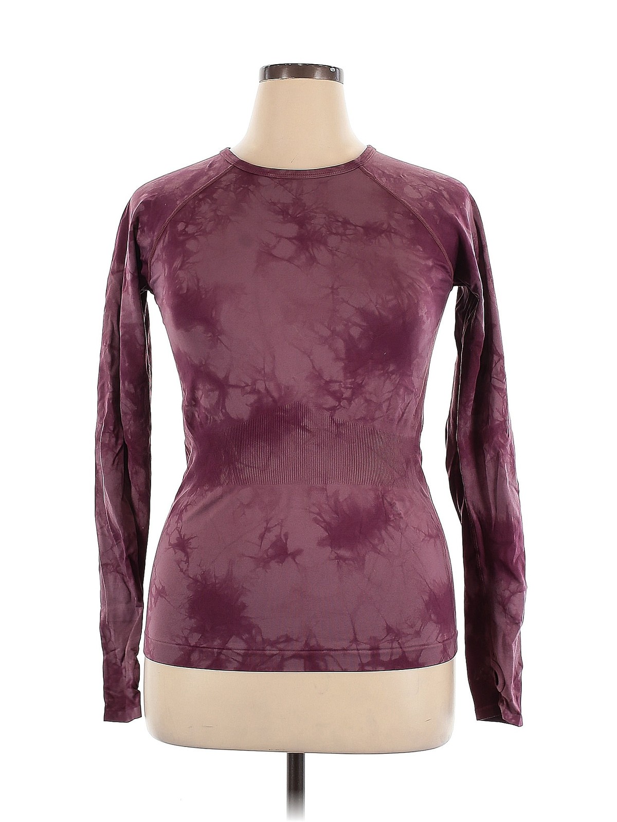 Zella Women Red Long Sleeve Top L