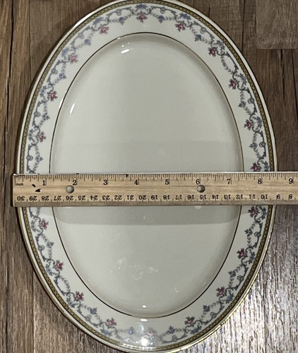 Heinrich & Co H&C HC04 Selb Bavaria Germany 12” Oval Serving Platter Ivory - Picture 14 of 14