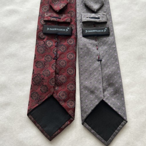 Massimo Bizocchi 8X Silk Tie Lot Italy - Picture 8 of 10