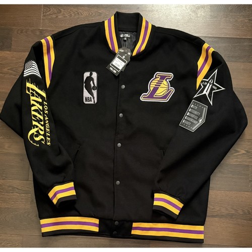 Los Angeles Lakers Black FISLL Black History Collection Full Snap Jacke Gr. 2XL - Bild 2 von 20