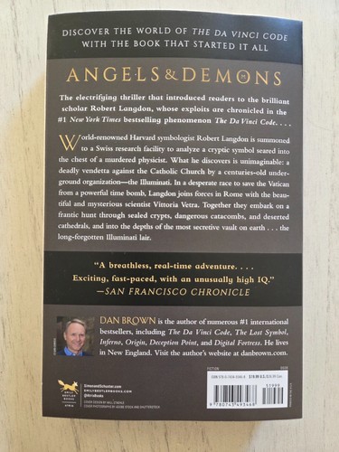 Angels and Demons: A Novel by Dan Brown, Brand New, Softcover - Bild 2 von 2