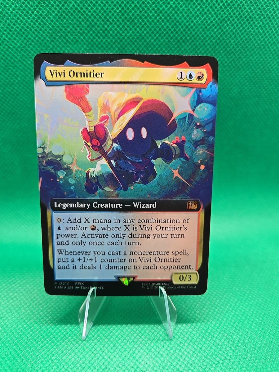Vivi Ornitier (Extended Art) (Foil) - MTG Final Fantasy | eBay