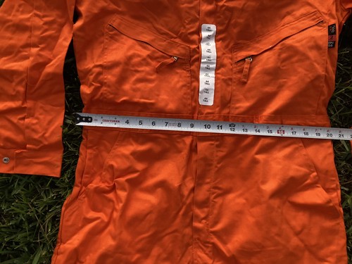 Walls FR Flame Resistant Industrial Coverall Work Clothing Mens 44 Tall NEW - Picture 3 of 6