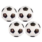  4pcs Creative Mini Soccer Interessante kleine Fußball lustige Spielzeug