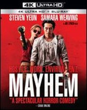 Mayhem [4K Ultra HD Blu-ray/Blu-ray] by Joe Lynch: New