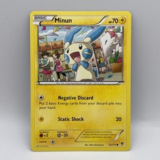 Pokemon Card Minun Furious Fists Common 32/111  