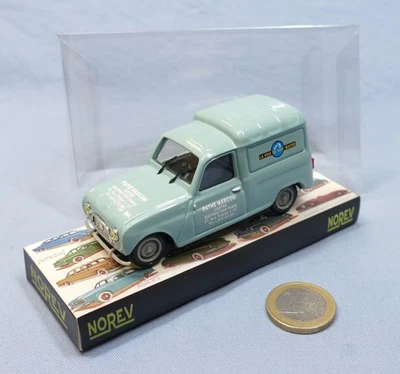 Norev 1/43 : Renault R4 F4 transformée en version "Pathé-Marconi" - Photo 1/4