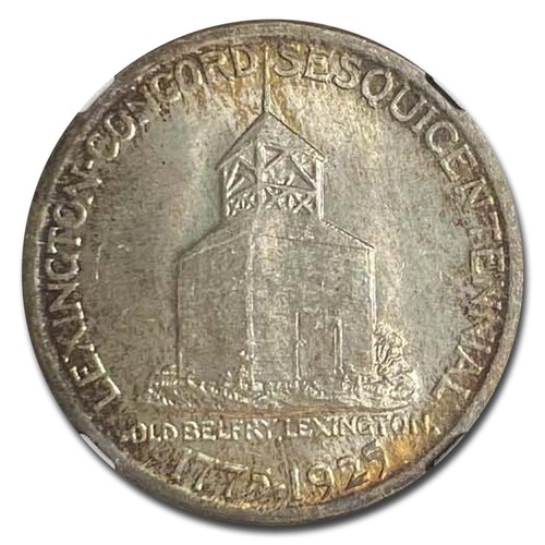 1925 Lexington Concord Sesquicentennial Half Dollar MS-67 NGC - Picture 3 of 3