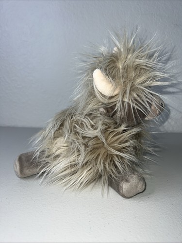 Jellycat GAMBOLDOWN KUH weiches Plüschtier RAR schwer zu finden Stofftier Kalb grau grau - Bild 4 von 11