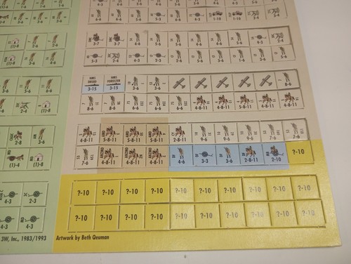 Lawrence Of Arabia: The British Offensive 1918 juego de mesa por 3W sin perforar - Imagen 15 de 18